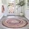 Nuloom Tammara Bohemian Hand Braided Area Rug 8ft MGNM04A-808R - alternate 1